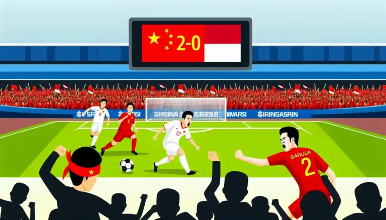 Analisis Pertandingan China Vs Indonesia: Garuda Kebobolan Lagi, 0-2