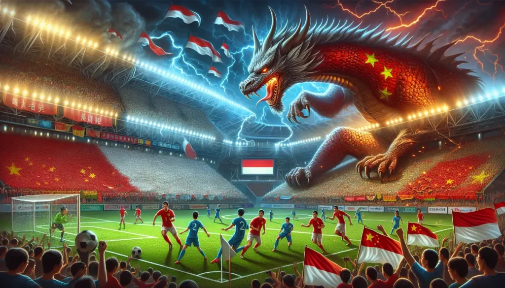 China Vs Indonesia: Dragon Team Rapuh di 15 Menit Akhir Laga!