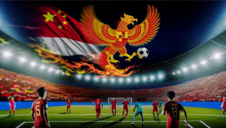 China Vs Indonesia: Garuda Dominasi di 15 Menit Pertama