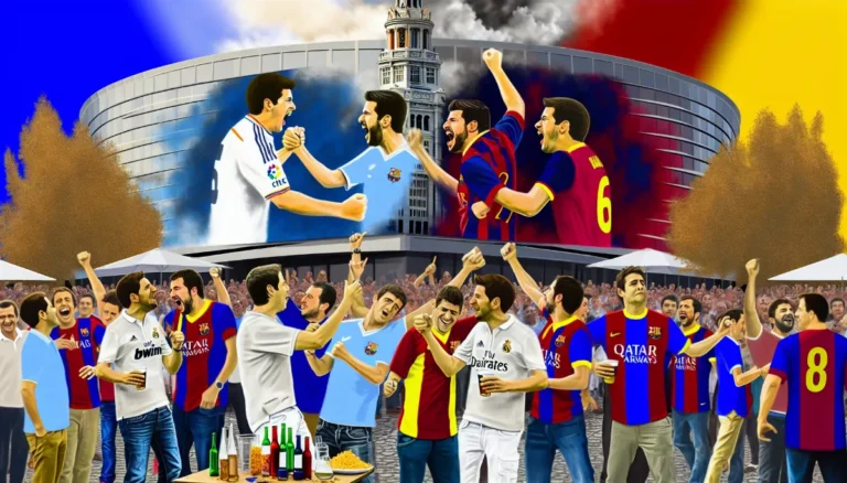 Fans Madrid dan Barca Berbaur Nobar El Clasico: Momen Persatuan dalam Rivalitas