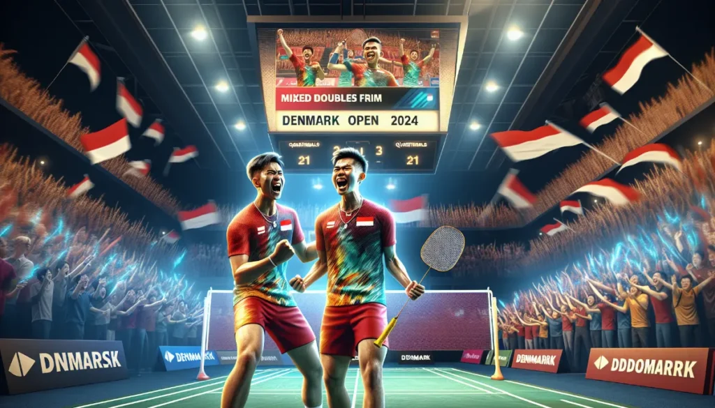 Ganda Campuran RI Raih Perempatfinal di Denmark Open 2024