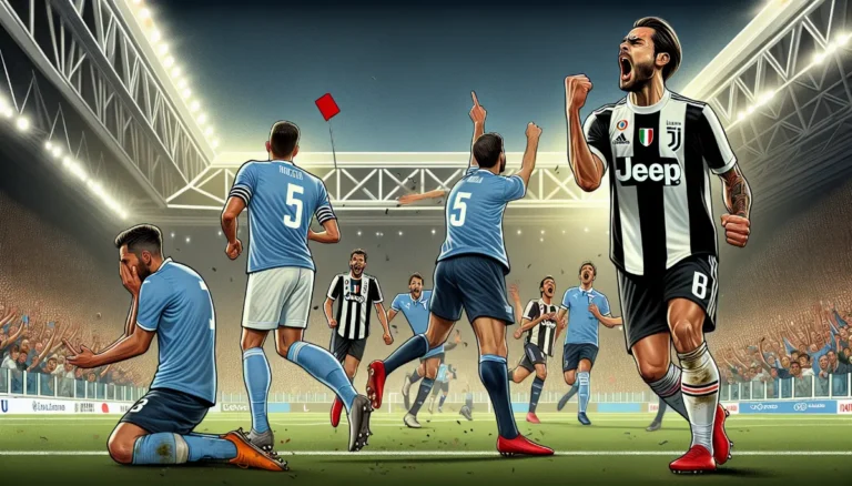 Juventus Vs Lazio: Kemenangan Tipis Bianconeri atas 10 Pemain Lazio