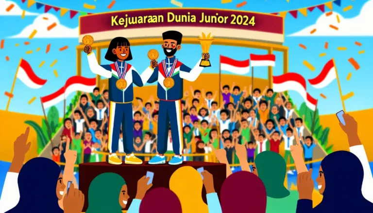 Kejuaraan Dunia Junior 2024: RI Rebut 2 Perunggu Kategori Perorangan