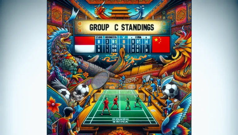 Klasemen Grup C: Dampak Kekalahan Indonesia dari China