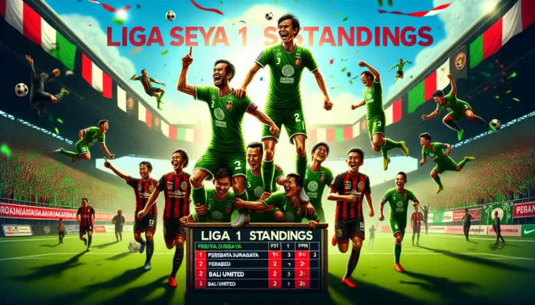 Klasemen Liga 1: Persebaya Surabaya di Puncak, Bali United Posisi Kedua