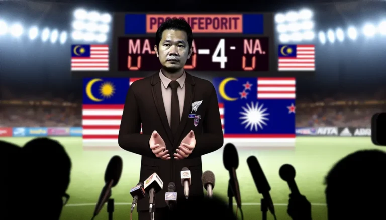 Malaysia Takluk 0-4 dari Selandia Baru: Permohonan Maaf Pelatih