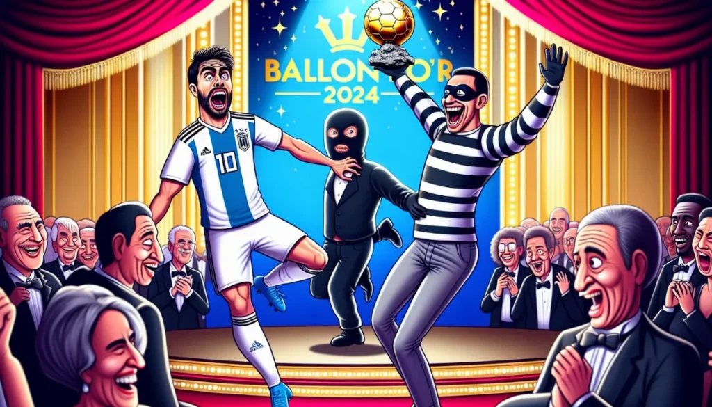 Meme Satire Antony: Pengalaman 'Dirampok' akibat Kegagalan Memenangkan Ballon d'Or 2024