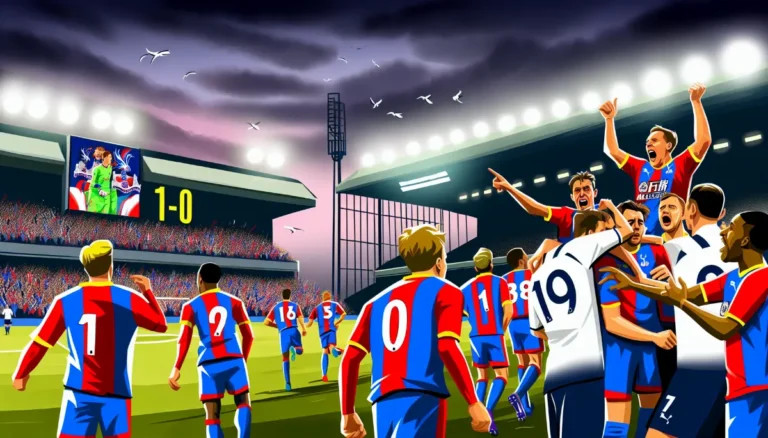 Palace Vs Tottenham: The Lilywhites Tumbang 0-1