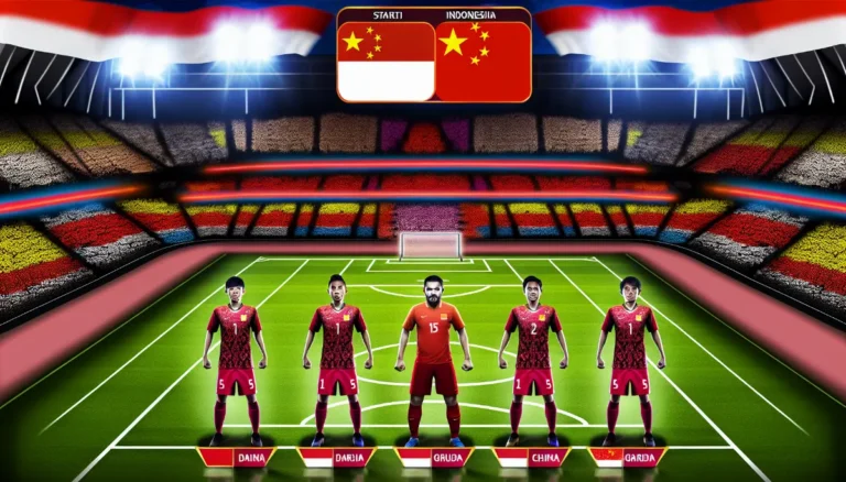 Starting Line-up China Vs Indonesia: Garuda Rotasi Empat Pemain