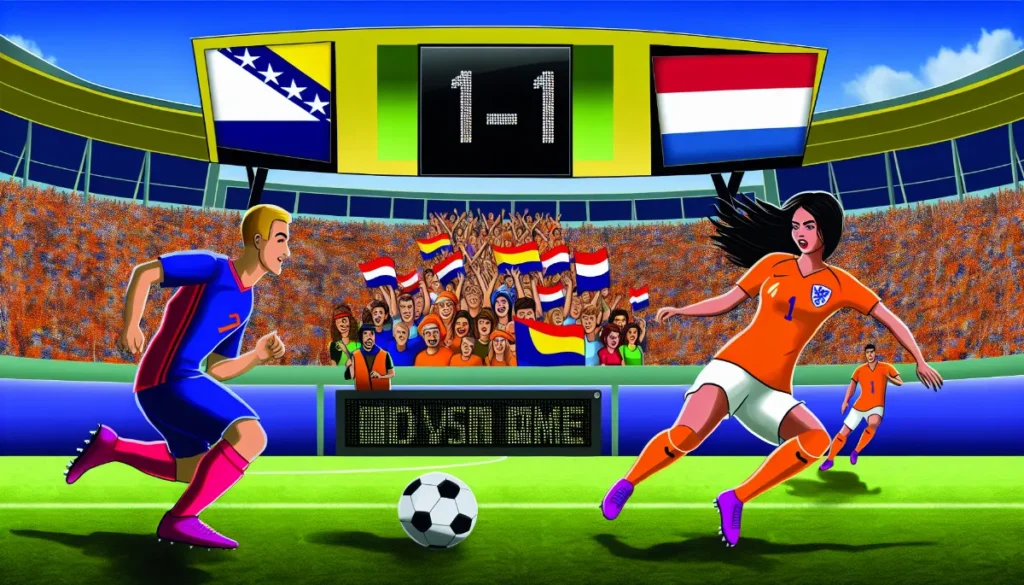 Bosnia Vs Belanda: Hasil Imbang 1-1 di Laga Spesial