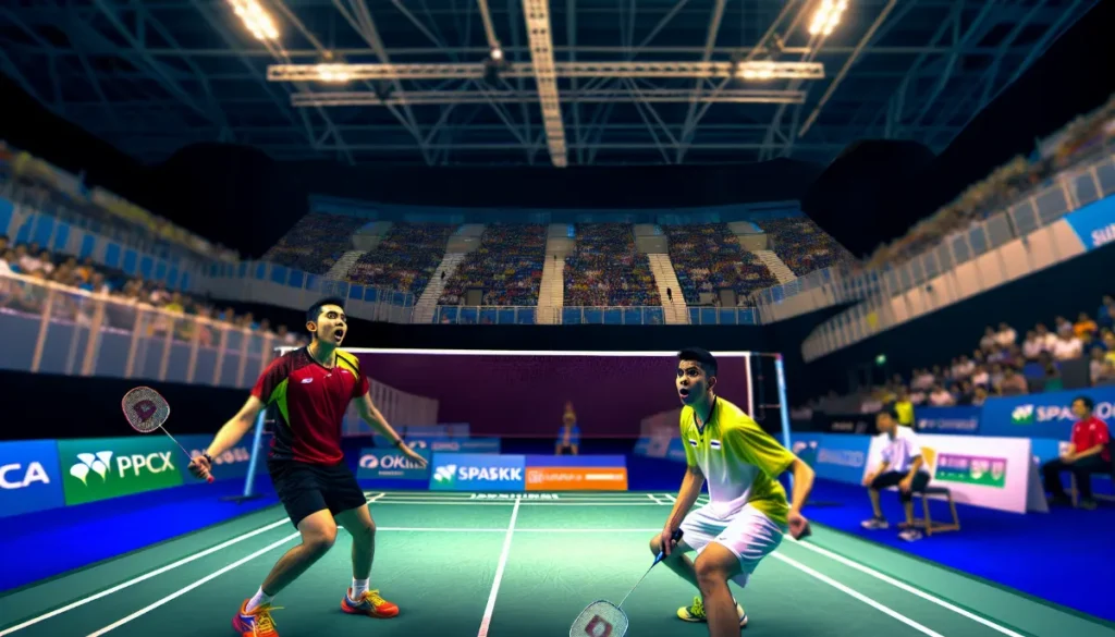 China Masters 2024: Fikri/Daniel Kalah di Babak Pertama