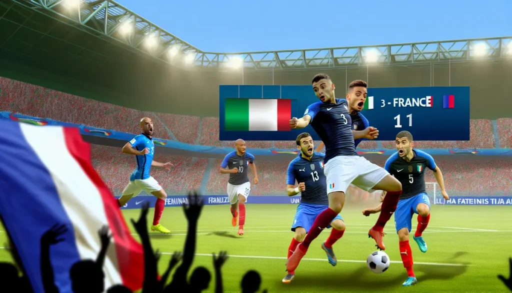 Italia Vs Prancis: Les Bleus Menang 3-1 di Pertandingan Seru