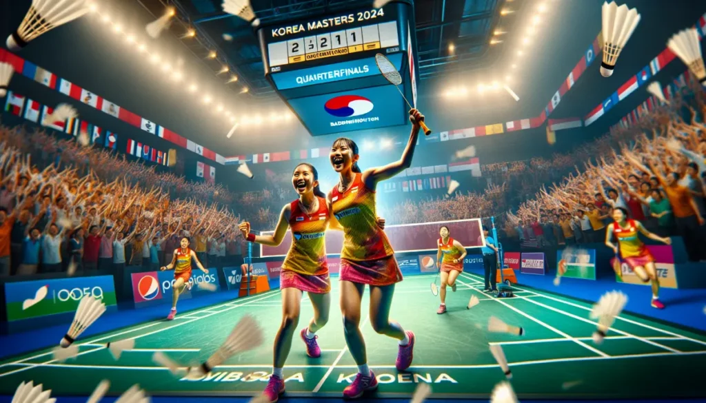 Korea Masters 2024: Ana/Tiwi Tembus Perempatfinal!