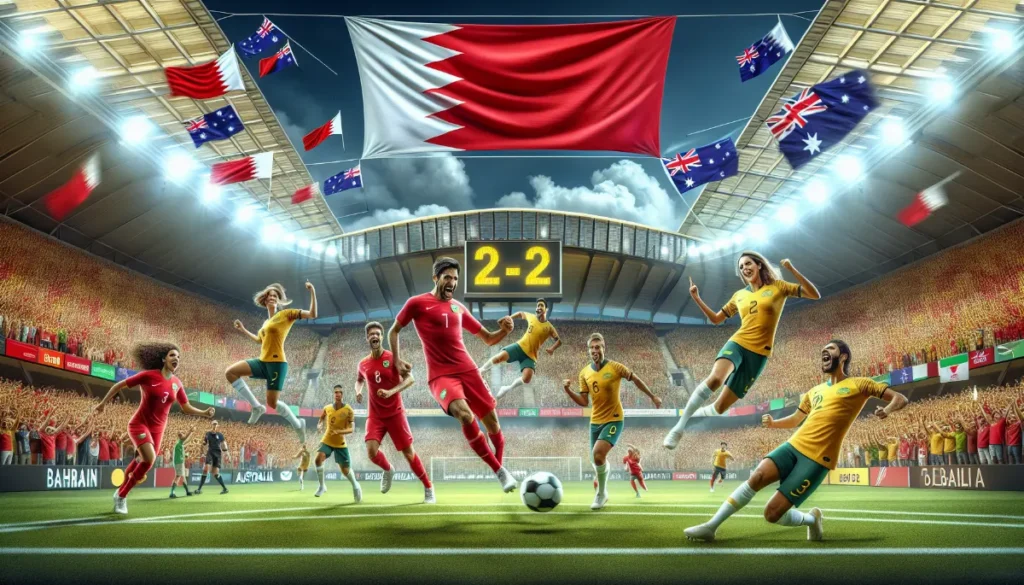 Kualifikasi Piala Dunia 2026: Bahrain vs Australia Berakhir Imbang 2-2