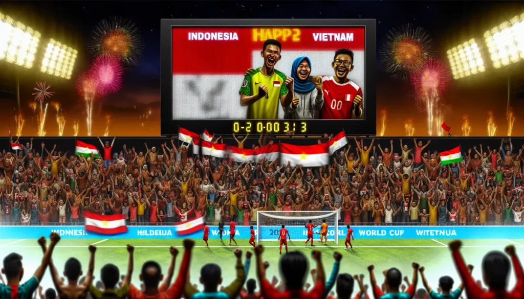 Kualifikasi Piala Dunia 2026: Indonesia Lewati Total Poin Vietnam