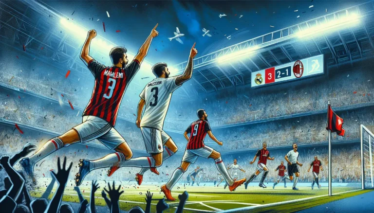 Madrid Vs Milan: Rossoneri Menang 3-1 di Bernabeu