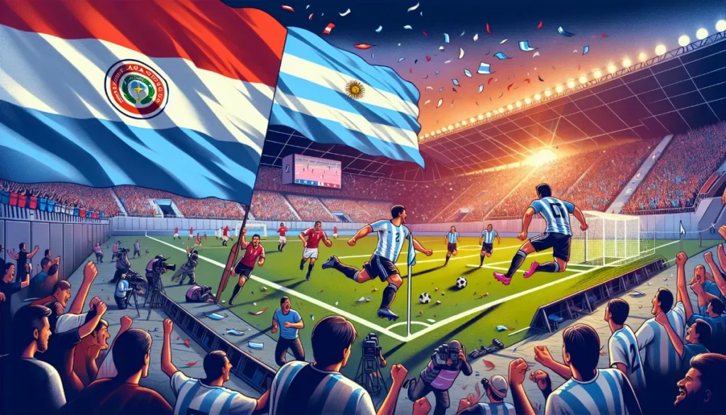 Paraguay Vs Argentina: Tim Tango Tumbang 1-2 di Laga Dramatis