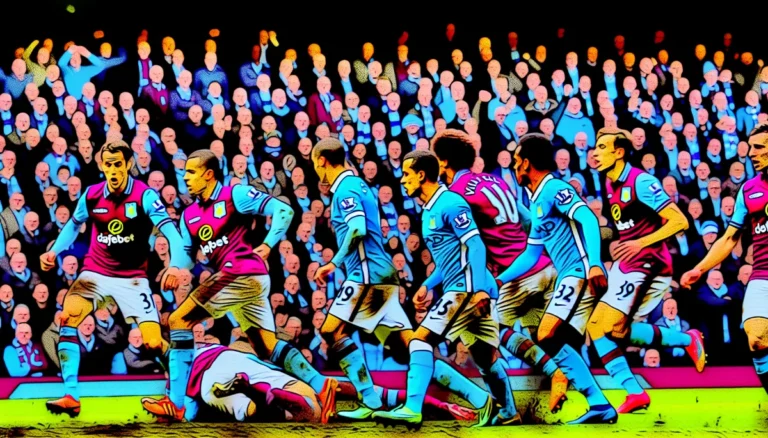 Aston Villa Vs Man City: The Citizens Kalah 1-2