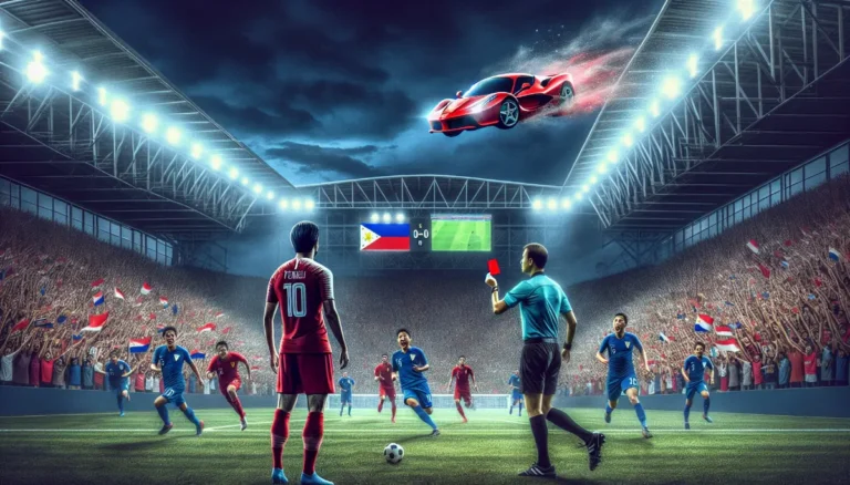 Babak I Indonesia Vs Filipina: Masih 0-0, Ferrari Kartu Merah