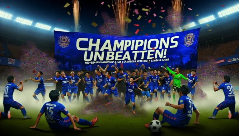 Liga 1: Persib Menjadi Juara Paruh Musim Tanpa Kalah