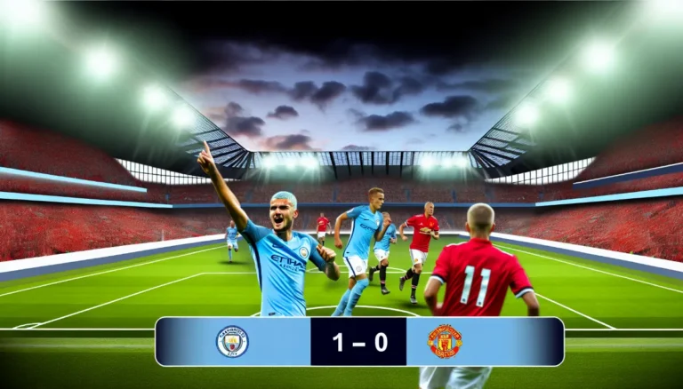 Man City Ungguli MU 1-0 di Babak I: Analisis Pertandingan