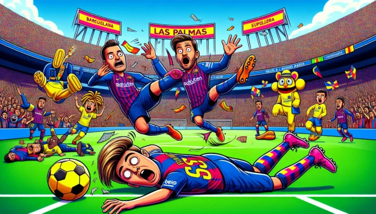 Meme Barca Nahas: Kegagalan Melawan Las Palmas