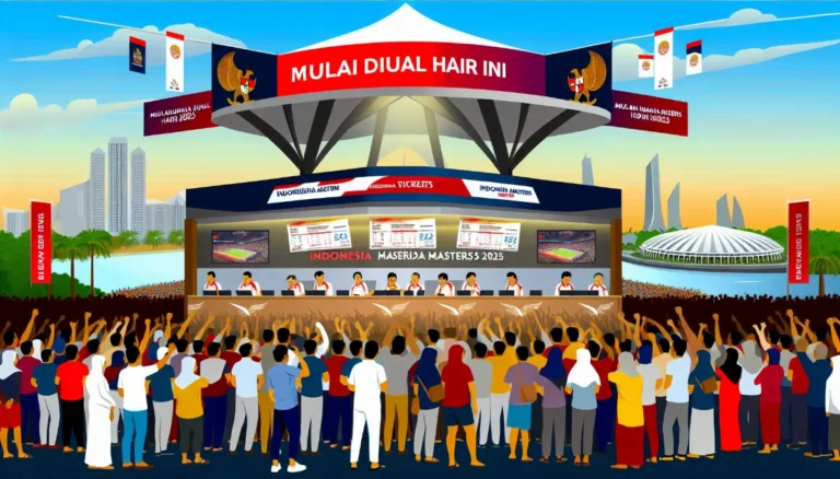 Mulai Dijual Hari Ini, Berikut Harga Tiket Indonesia Masters 2025