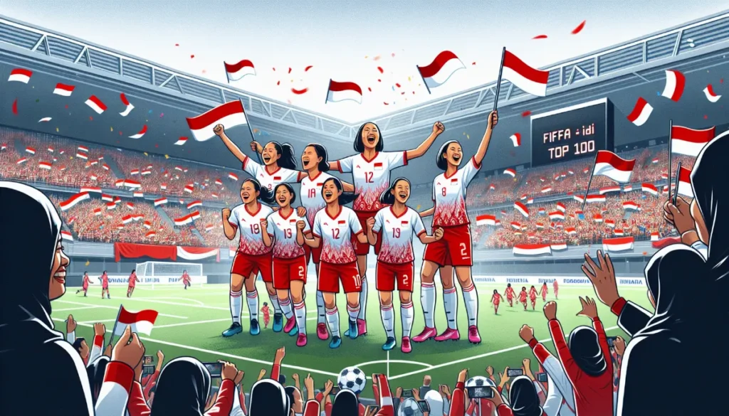 Timnas Putri Indonesia Masuk 100 Besar Ranking FIFA 2024